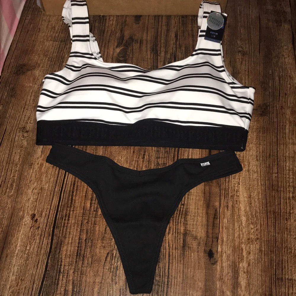 NEW VS PINK BRA AND PANTY SET